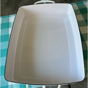 Dansk Kobenstyle rectangle white pan